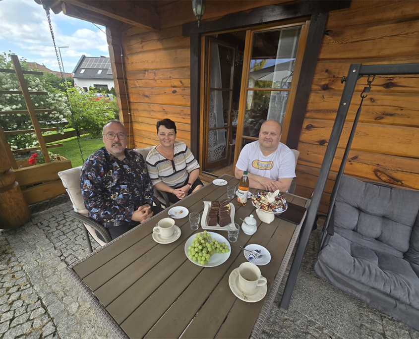 Dom z bali drewnianych - Bystrzyca Górna (1)
